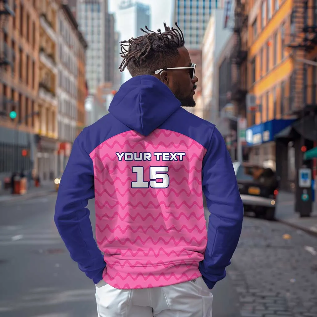 Custom Afro South Africa Cricket Zip Hoodie Go Paarl LT15