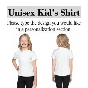 Custom Cosplay Unisex AOP Kids Crew Neck Shirt