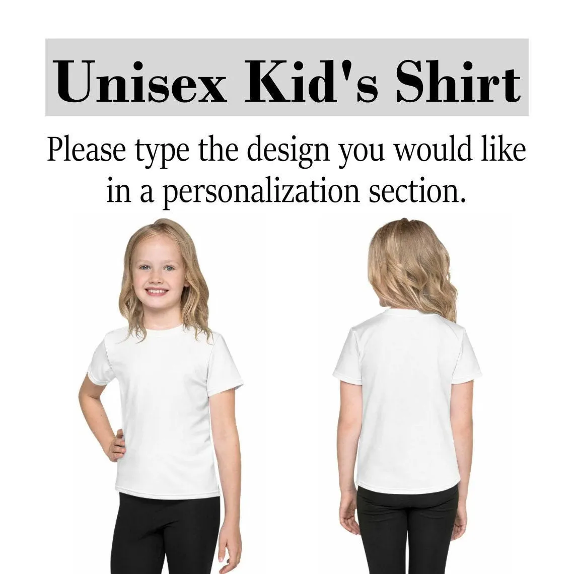 Custom Cosplay Unisex AOP Kids Crew Neck Shirt