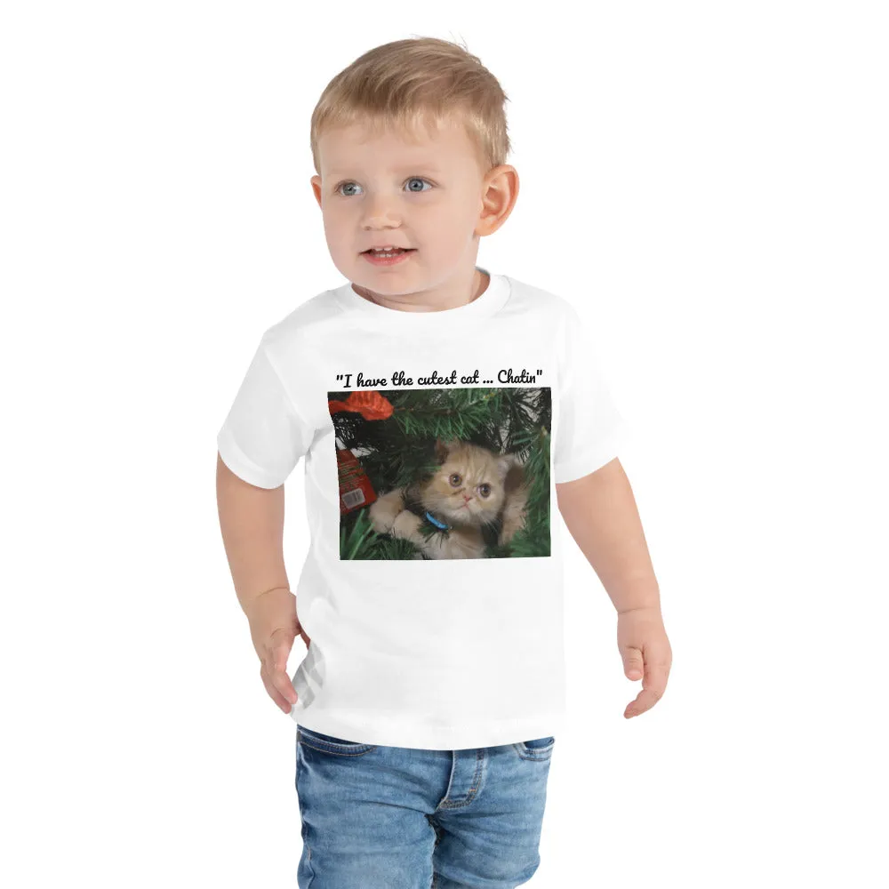 Custom Photo - Pet Printed Toddler Short Sleeve T Shirt