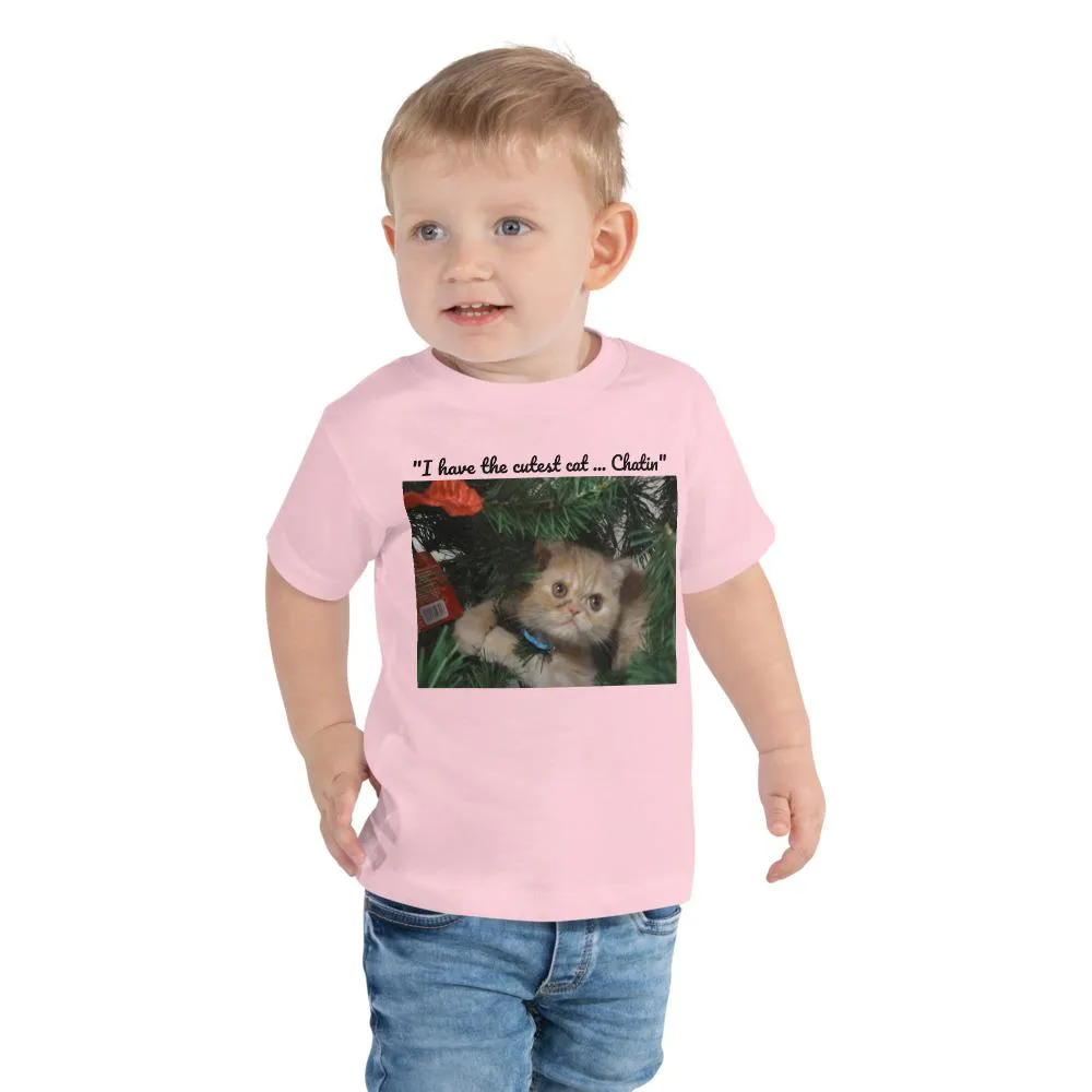 Custom Photo - Pet Printed Toddler Short Sleeve T Shirt