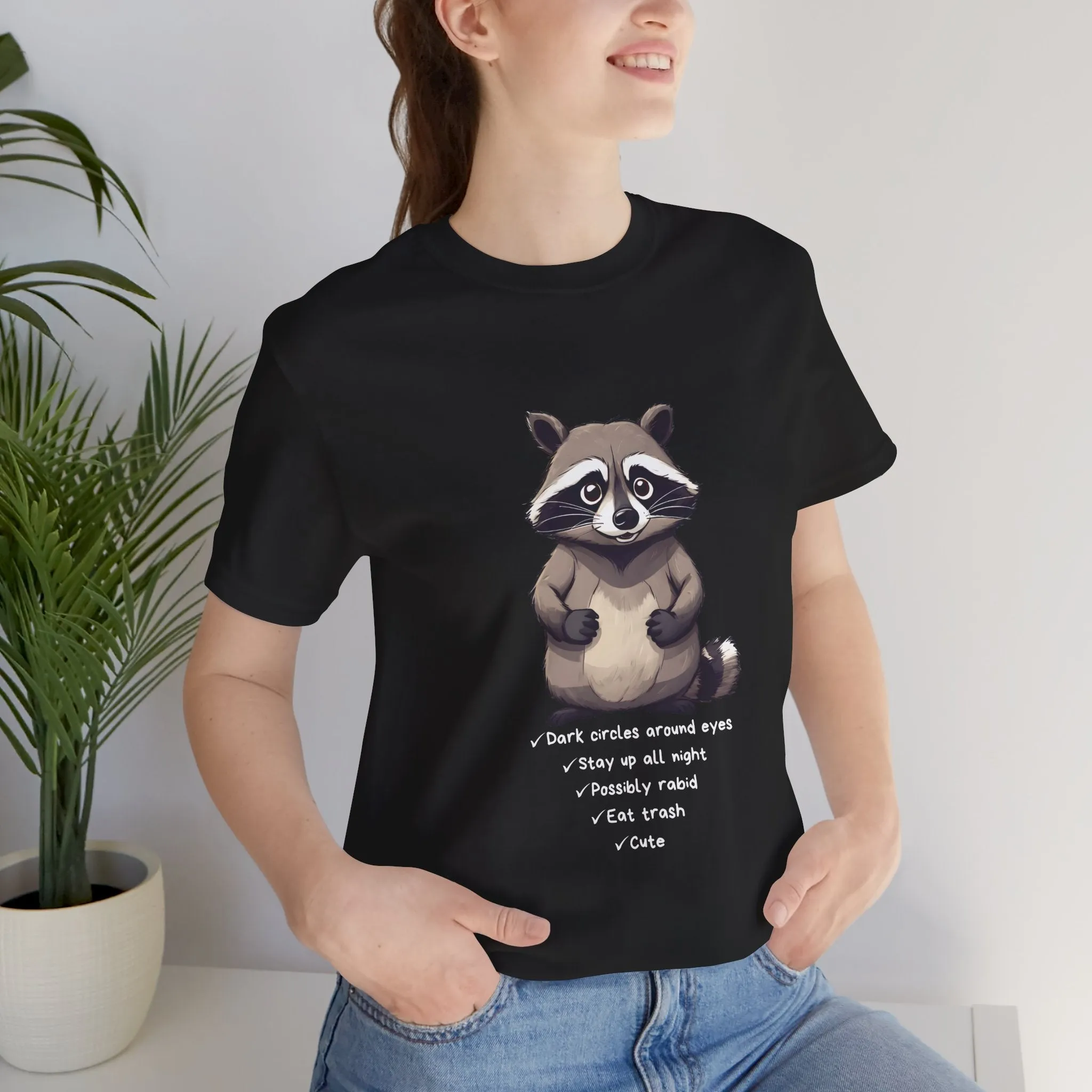 Cute Raccoon T-Shirt