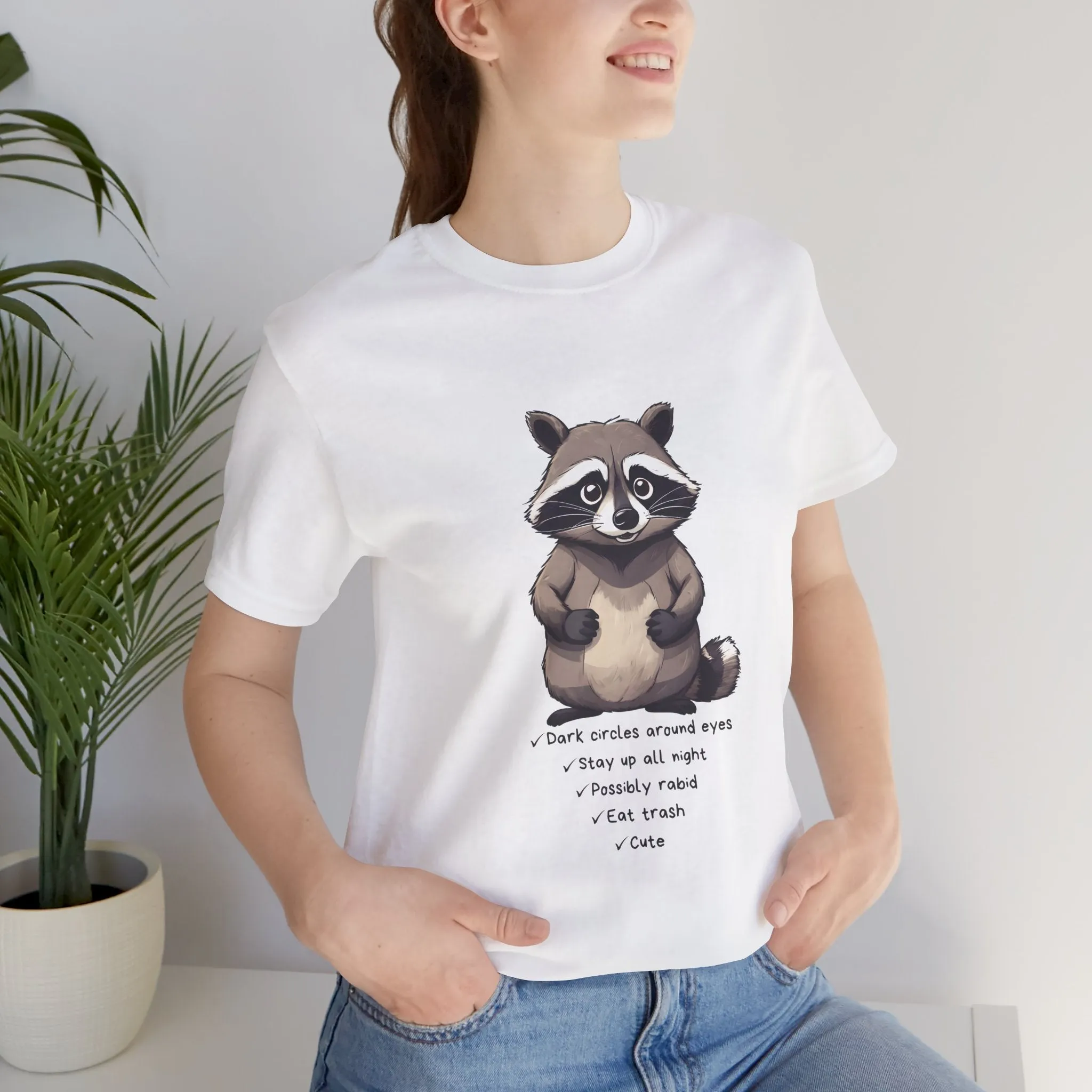 Cute Raccoon T-Shirt