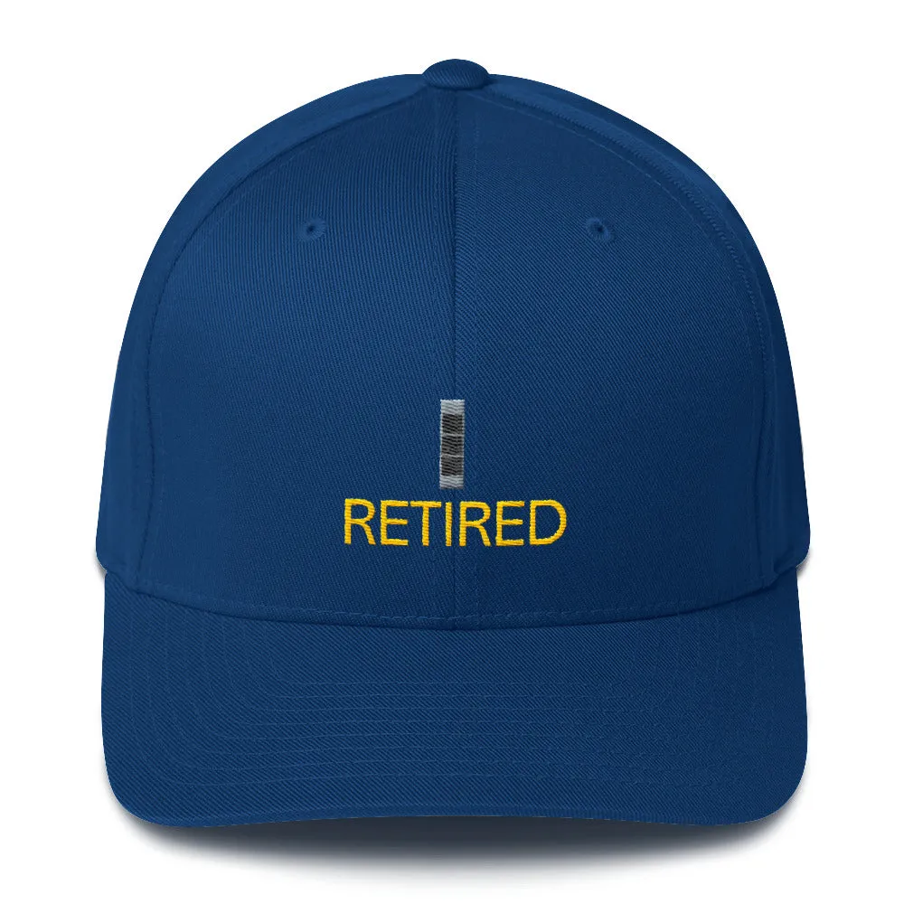 CW3 Retired Fitted Cap