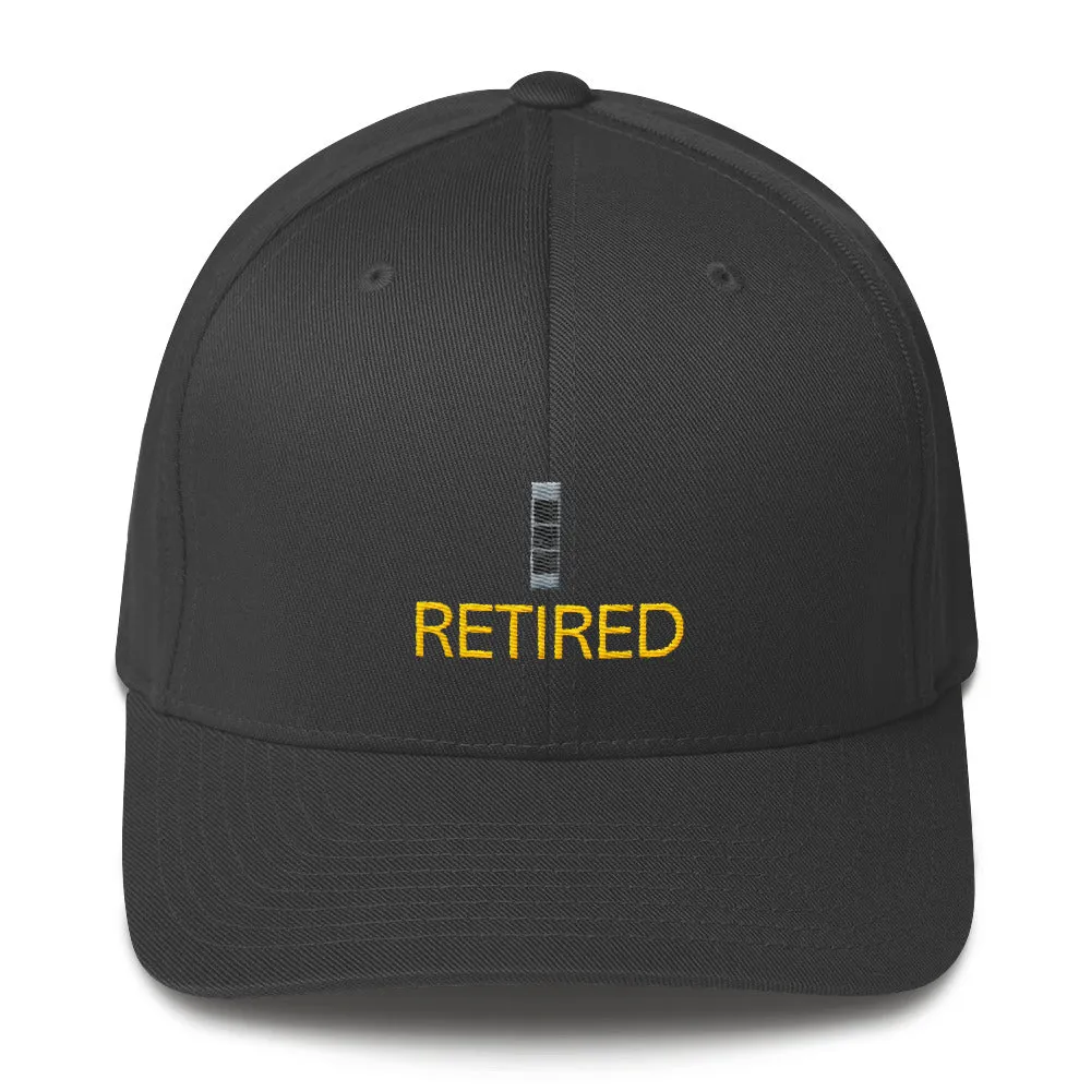 CW3 Retired Fitted Cap