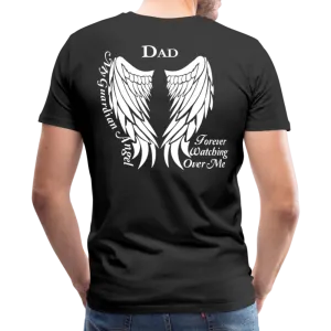 Dad Guardian Angel Men's Premium T-Shirt (CK1450)