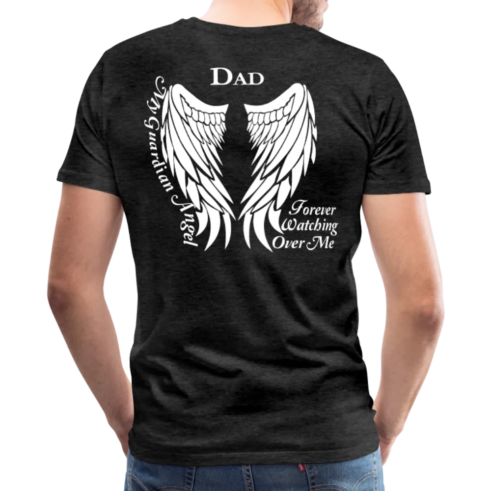 Dad Guardian Angel Men's Premium T-Shirt (CK1450)