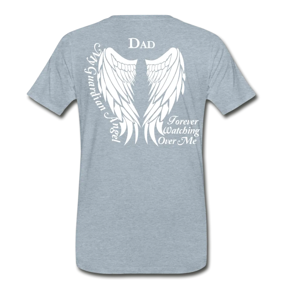 Dad Guardian Angel Men's Premium T-Shirt (CK1450)