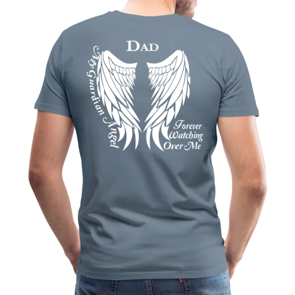 Dad Guardian Angel Men's Premium T-Shirt (CK1450)