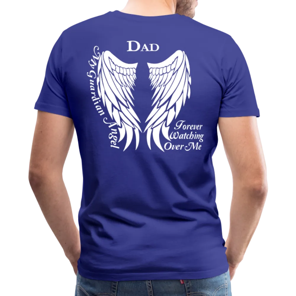Dad Guardian Angel Men's Premium T-Shirt (CK1450)