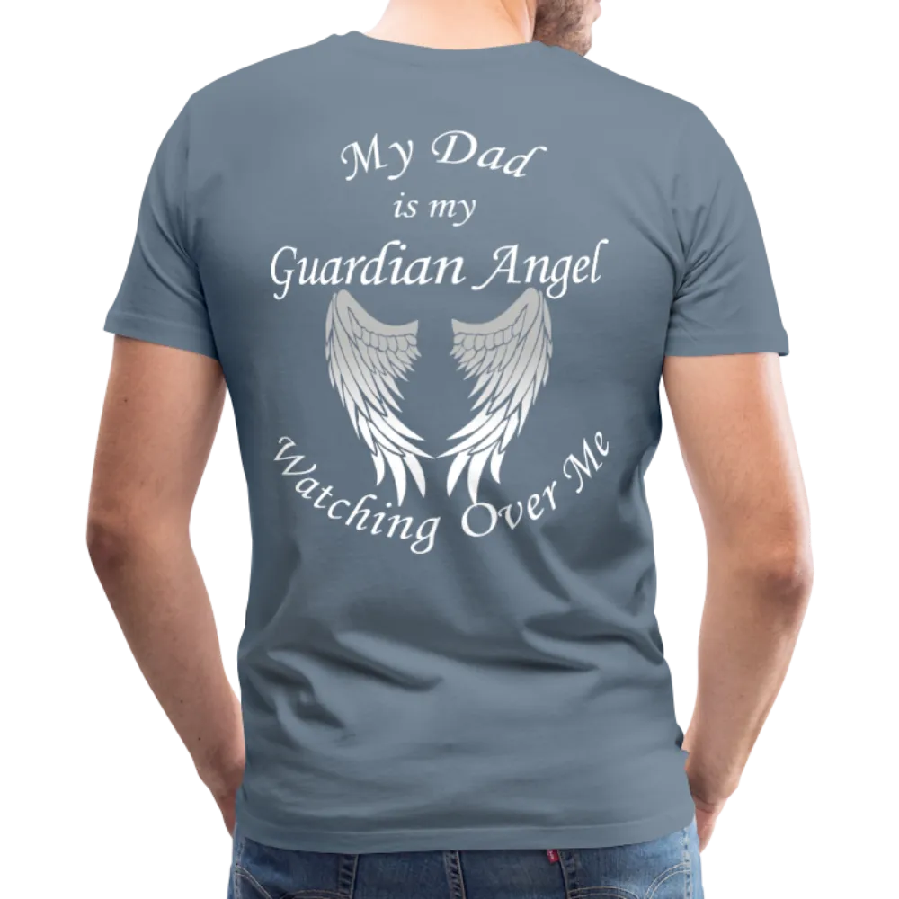 Dad Guardian Angel Men's Premium T-Shirt (CK1454U)