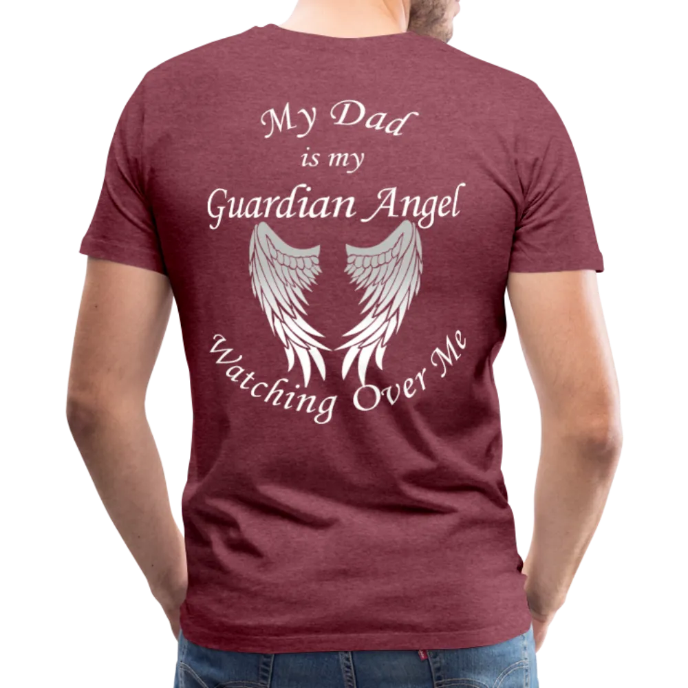 Dad Guardian Angel Men's Premium T-Shirt (CK1454U)