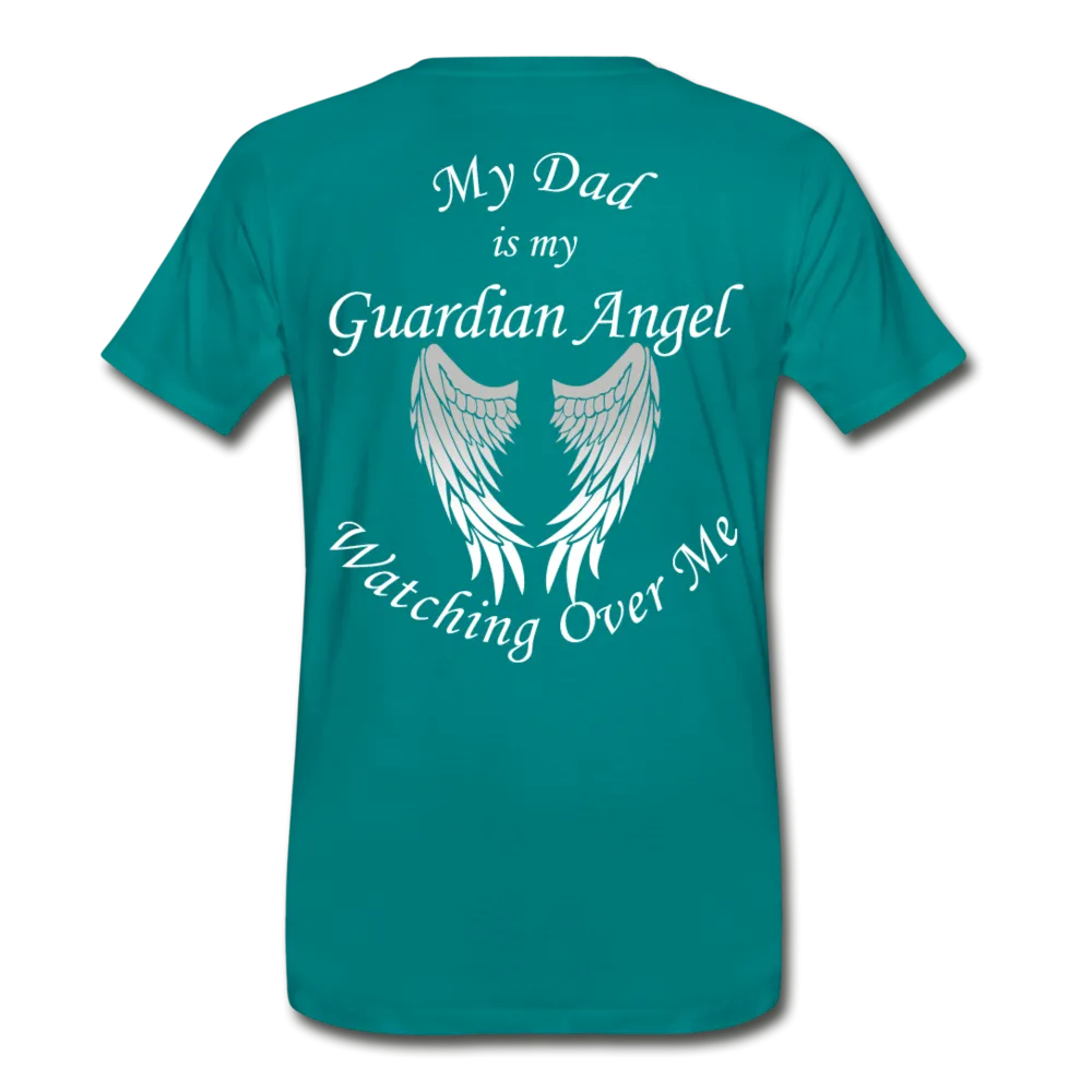 Dad Guardian Angel Men's Premium T-Shirt (CK1454U)