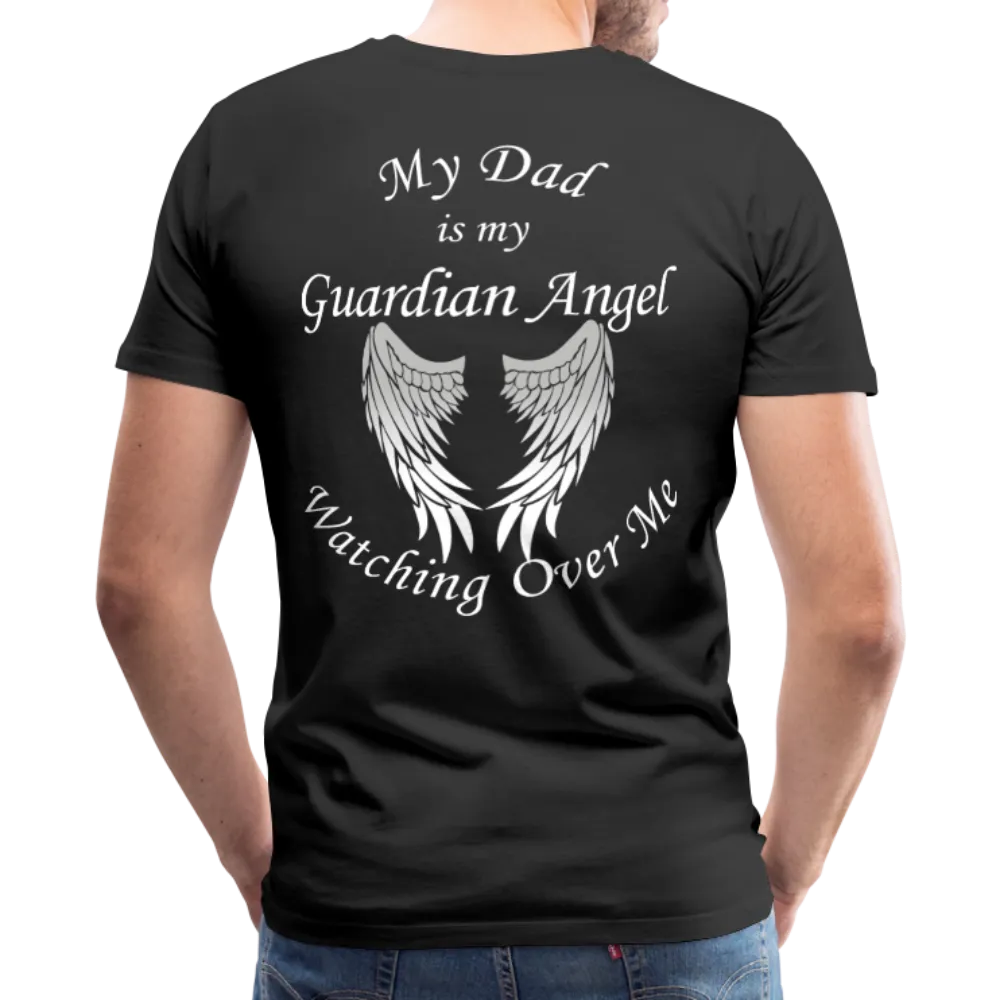 Dad Guardian Angel Men's Premium T-Shirt (CK1454U)