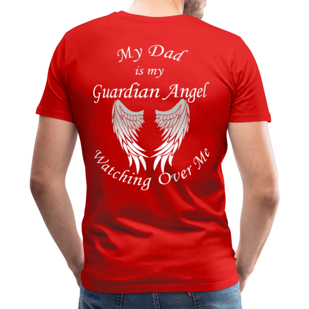 Dad Guardian Angel Men's Premium T-Shirt (CK1454U)