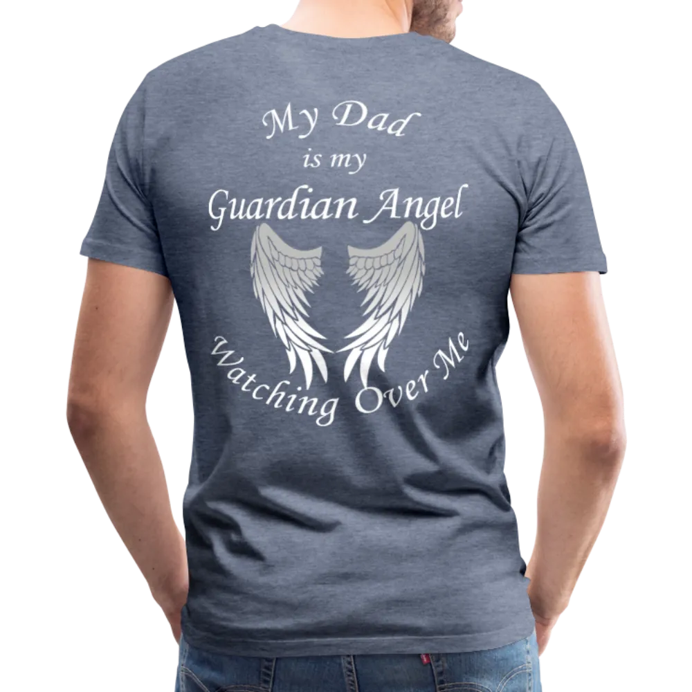 Dad Guardian Angel Men's Premium T-Shirt (CK1454U)