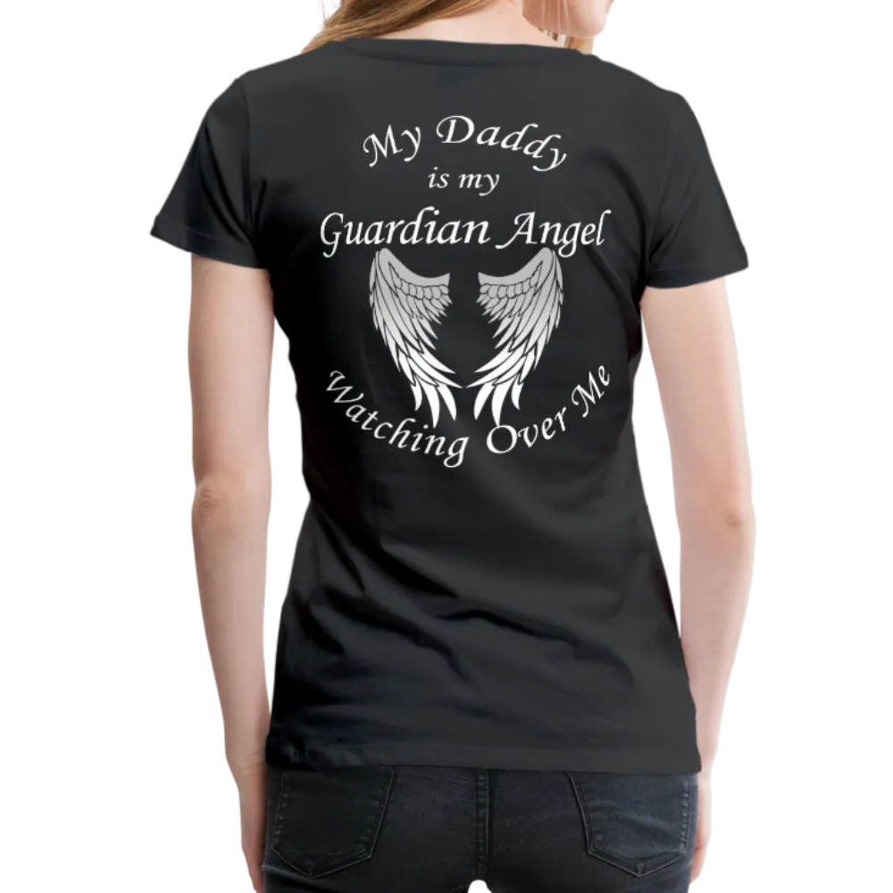 Daddy Guardian Angel Women’s Premium T-Shirt (CK1061W)