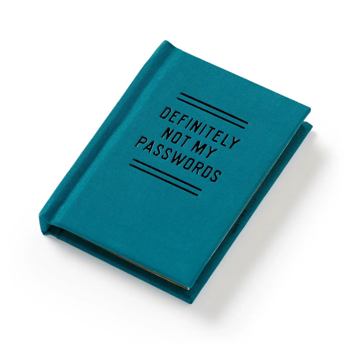 Definitely Not My Passwords: A Tiny Password Diary
