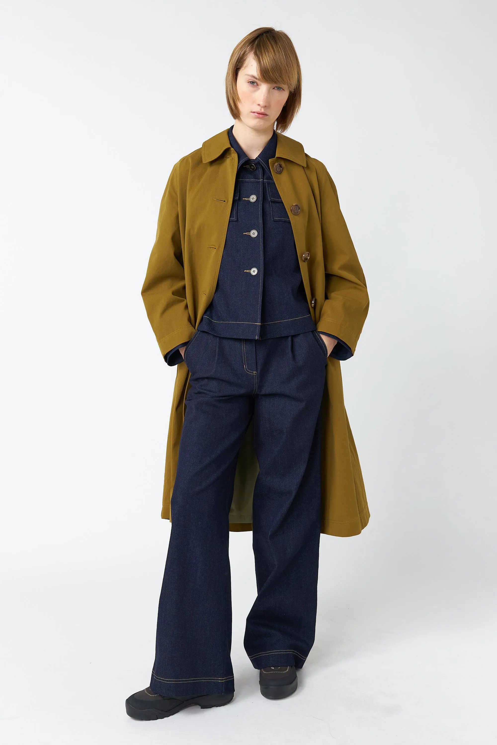 Denim cadet jacket