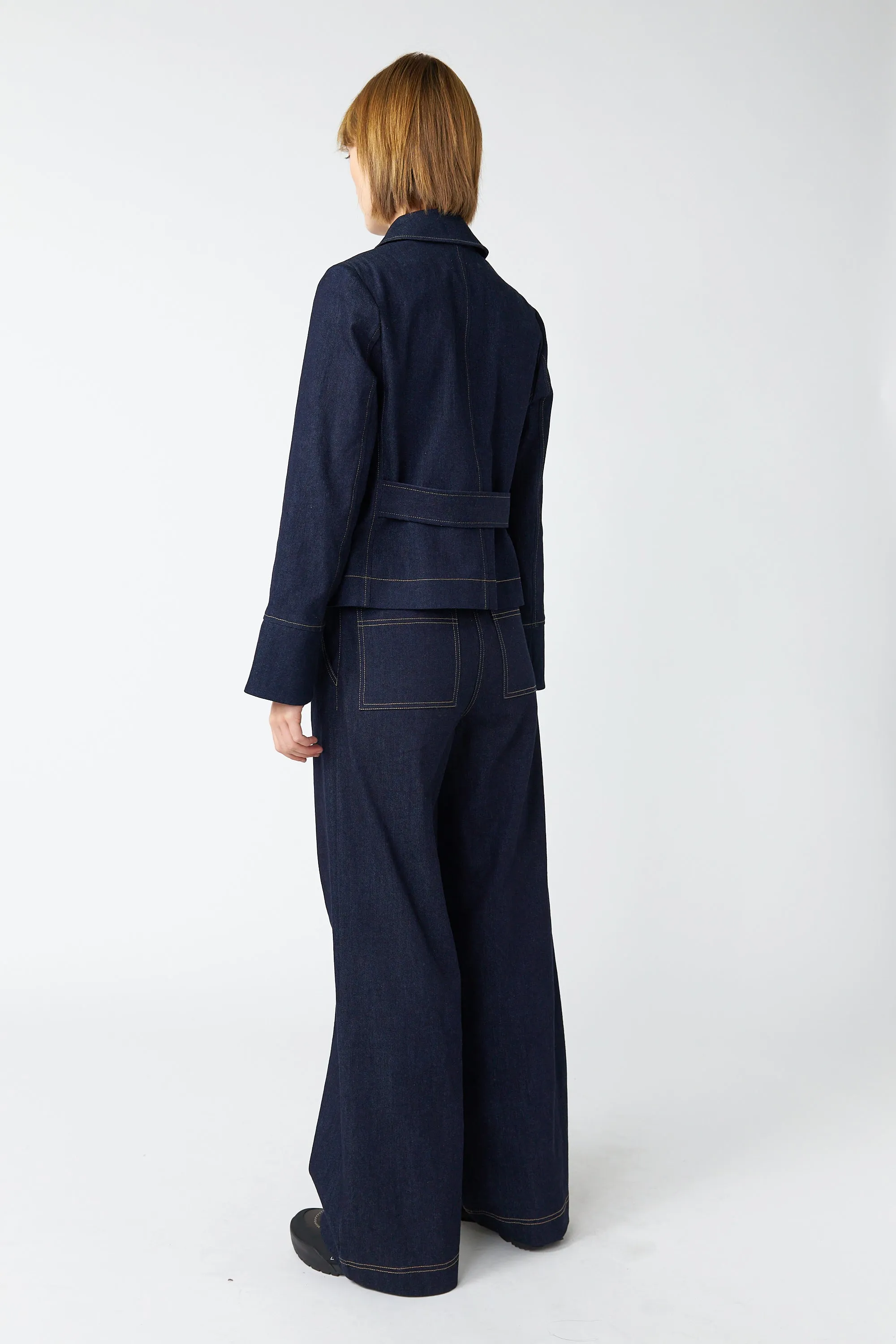 Denim cadet jacket
