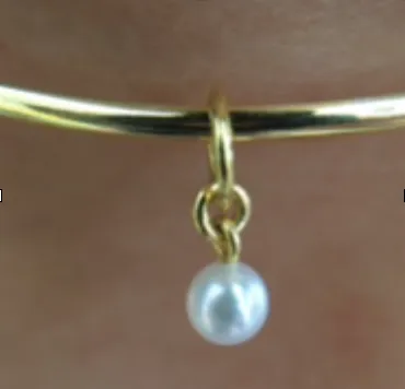 Diana Single Pearl Charm