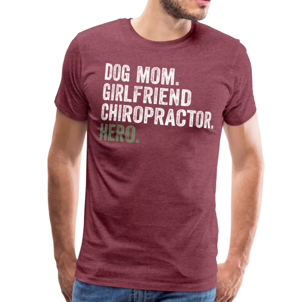 Dog Mom Girlfriend Chrio Men's Premium T-Shirt
