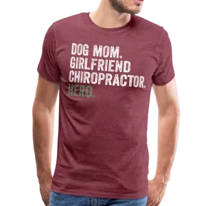 Dog Mom Girlfriend Chrio Men's Premium T-Shirt