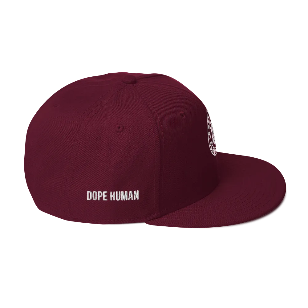 Dope Human Logo Snapback Hat