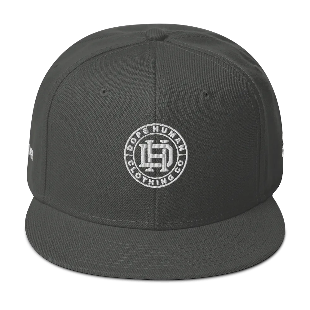 Dope Human Logo Snapback Hat