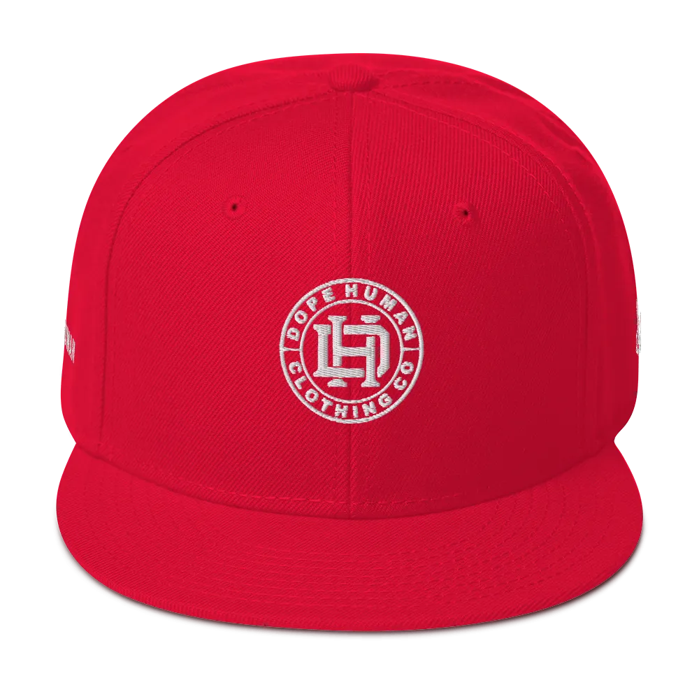 Dope Human Logo Snapback Hat