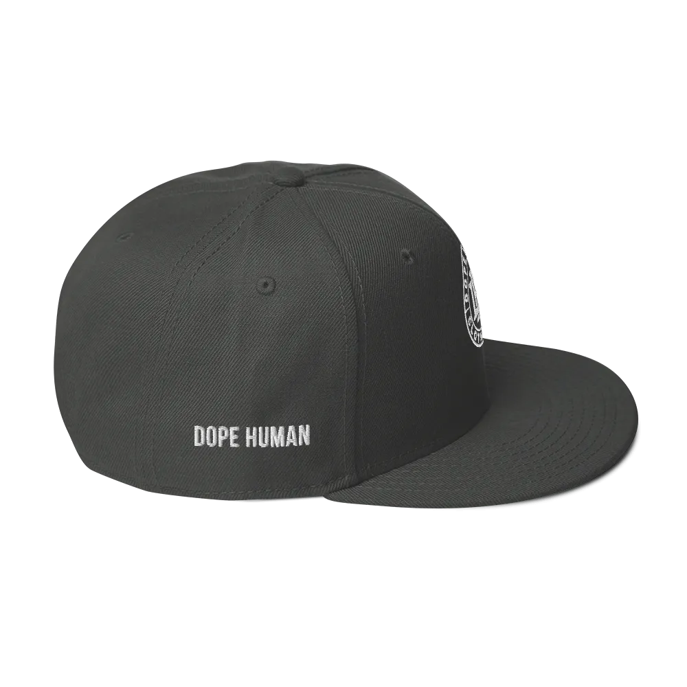 Dope Human Logo Snapback Hat