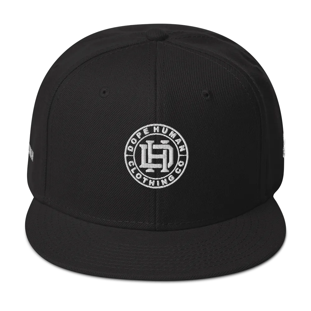 Dope Human Logo Snapback Hat