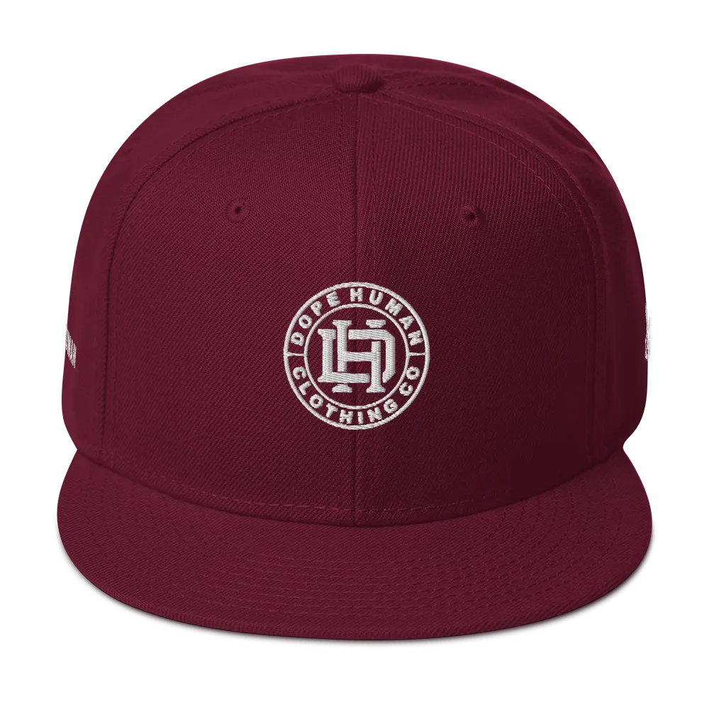 Dope Human Logo Snapback Hat