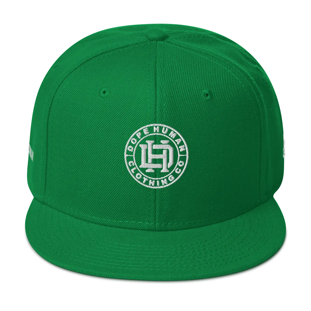 Dope Human Logo Snapback Hat