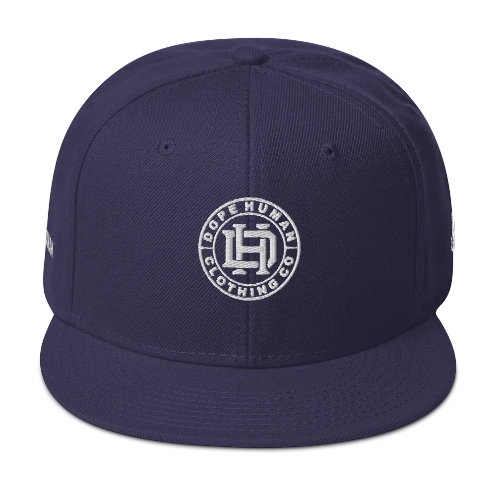 Dope Human Logo Snapback Hat