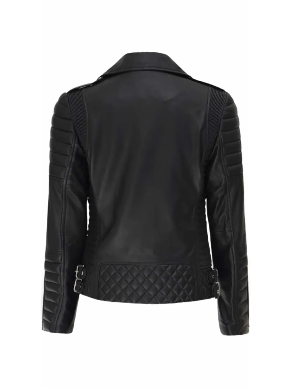 Double Zip Classic Leather Jacket