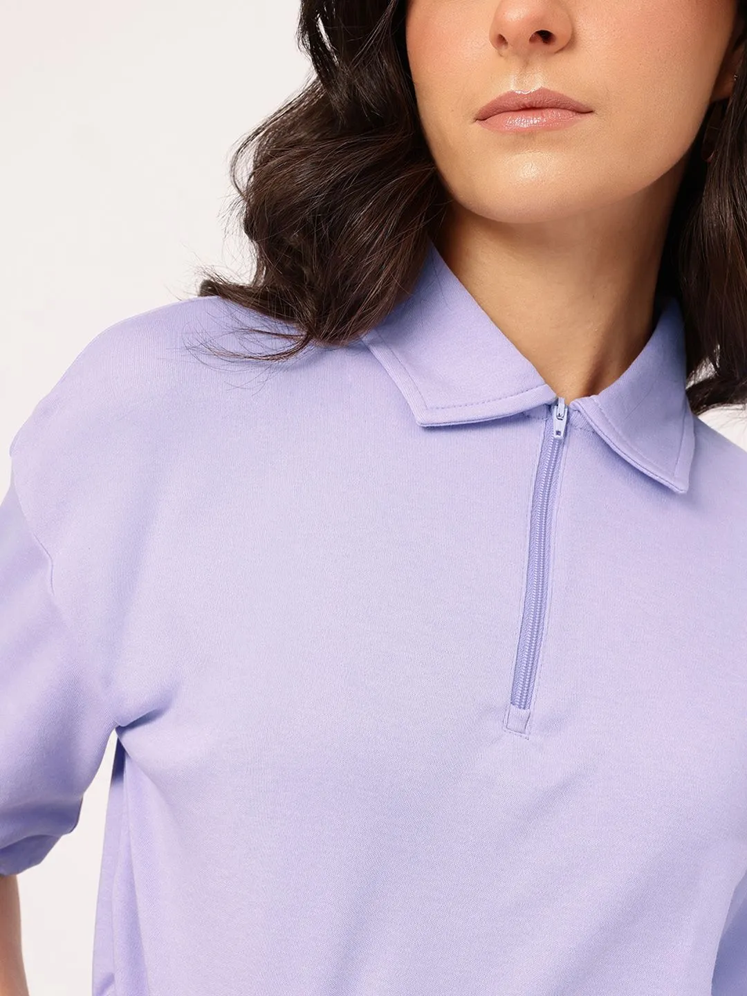 DressBerry Polo Bliss Comfy Crop Co-Ords