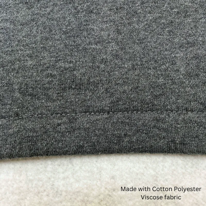 DVBA We Are North Fleece Hoodie Dark Marle Grey
