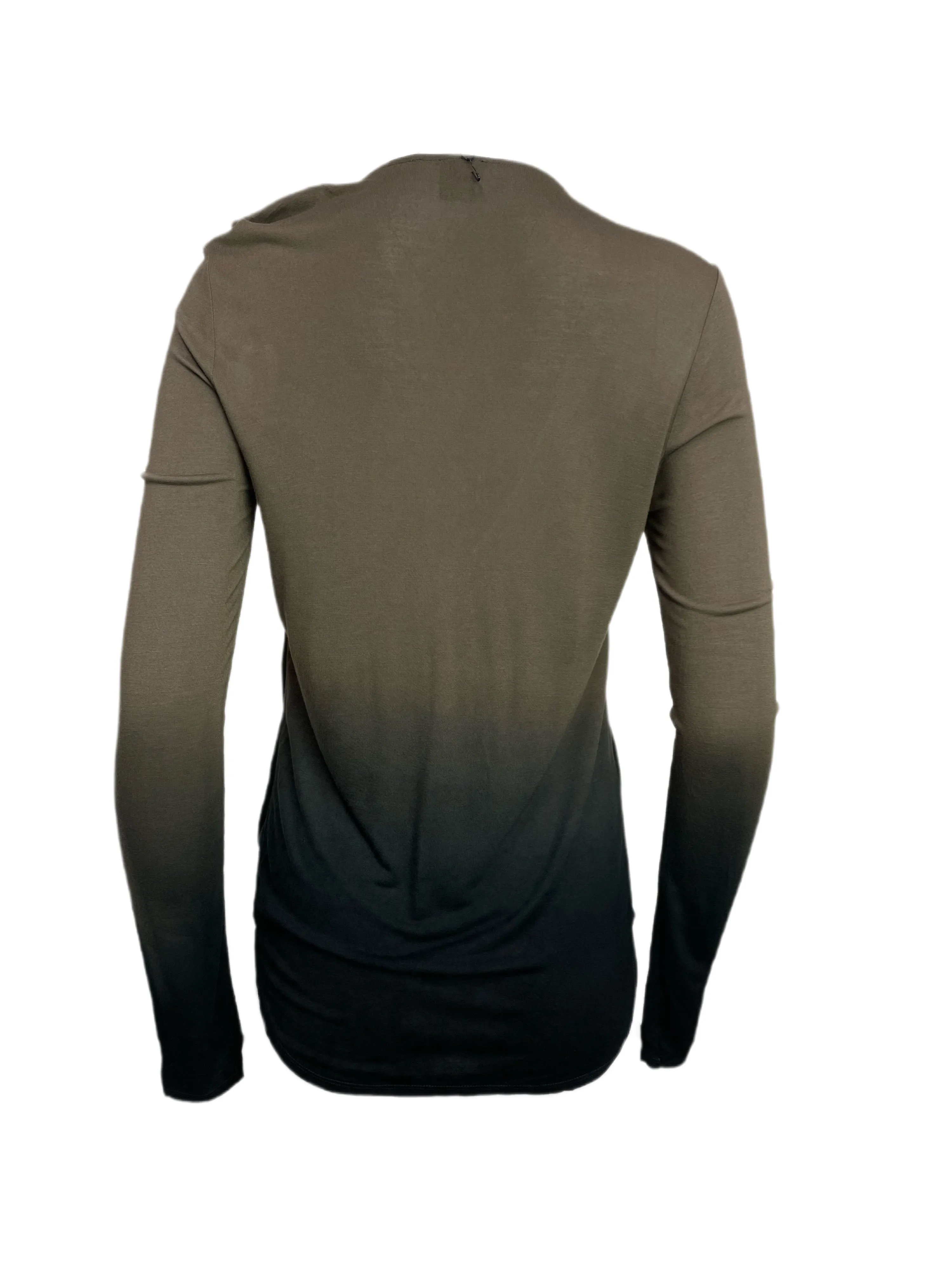 ECRU Women's Black Olive Wrap Tunic #3951 No Size NWT