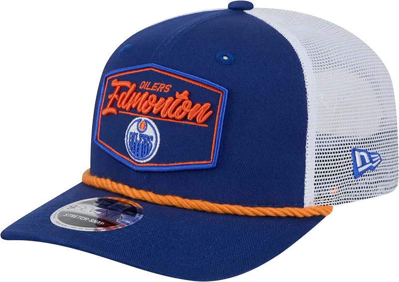 Edmonton Oilers 9SEVENTY Stretch Snap Rope Hat