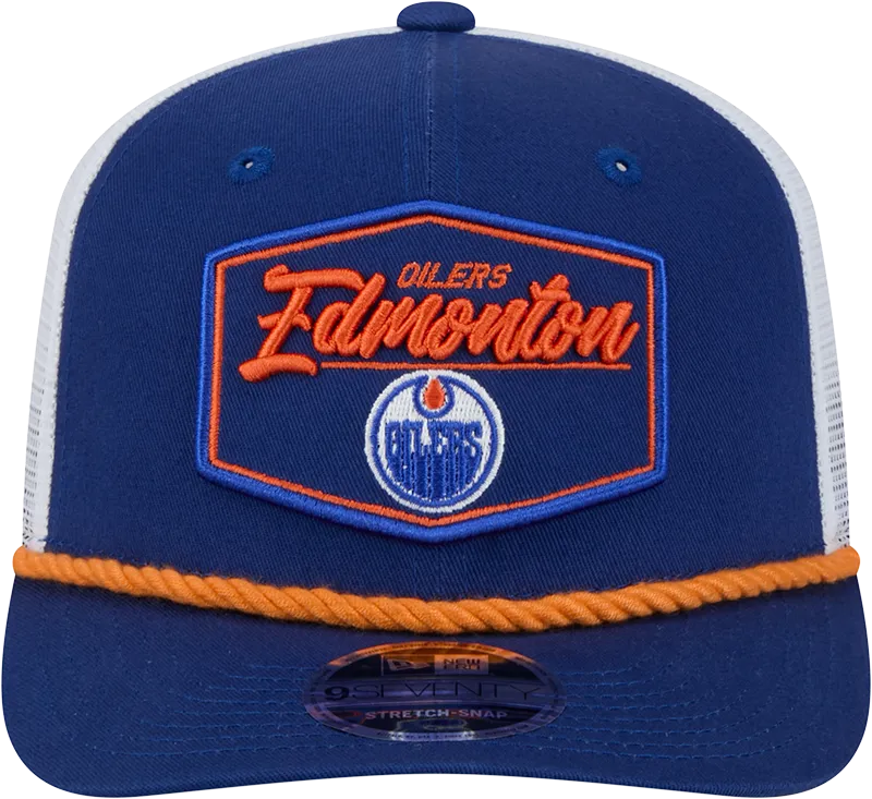 Edmonton Oilers 9SEVENTY Stretch Snap Rope Hat
