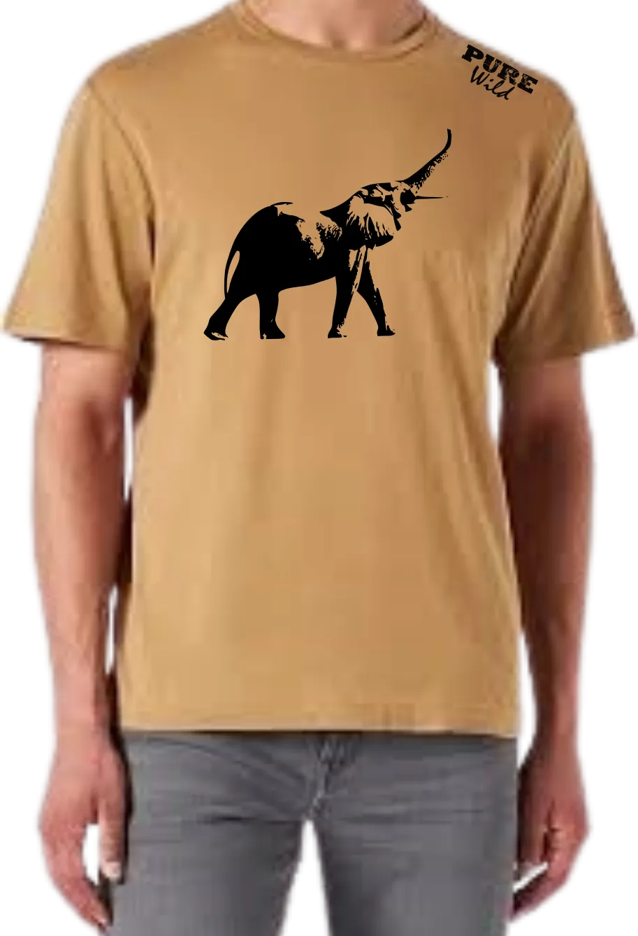Elephant T-Shirt For A Real Man