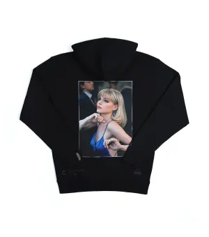 Elvira Pullover Hoodie - Black