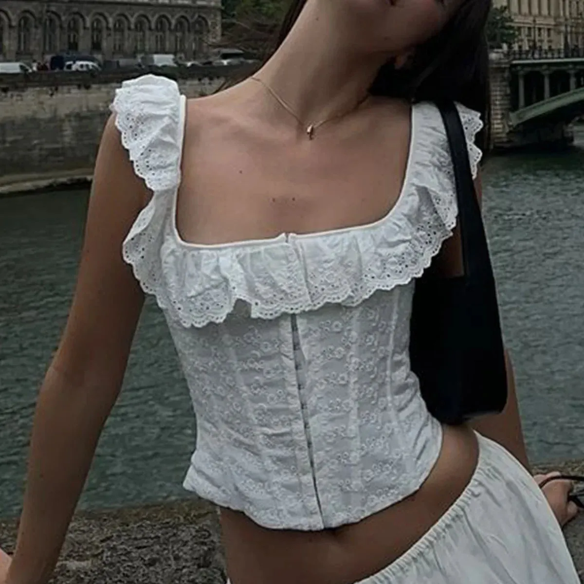 Ember - Cotton corset top