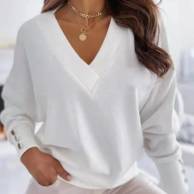 Emmy | Women's sweater with V-neck