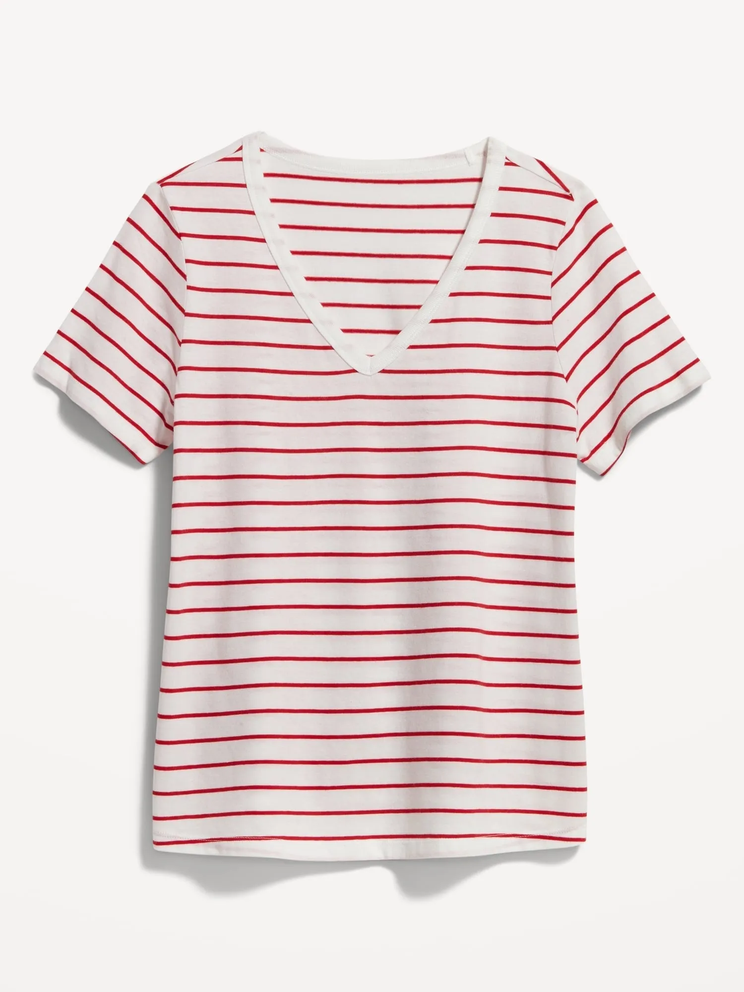 EveryWear Striped Slub-Knit T-Shirt for Women