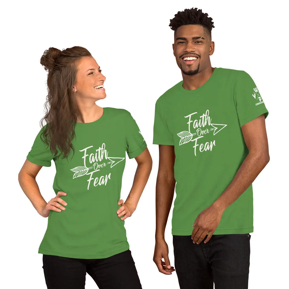 Faith Over Fear - Short-Sleeve Unisex T-Shirt