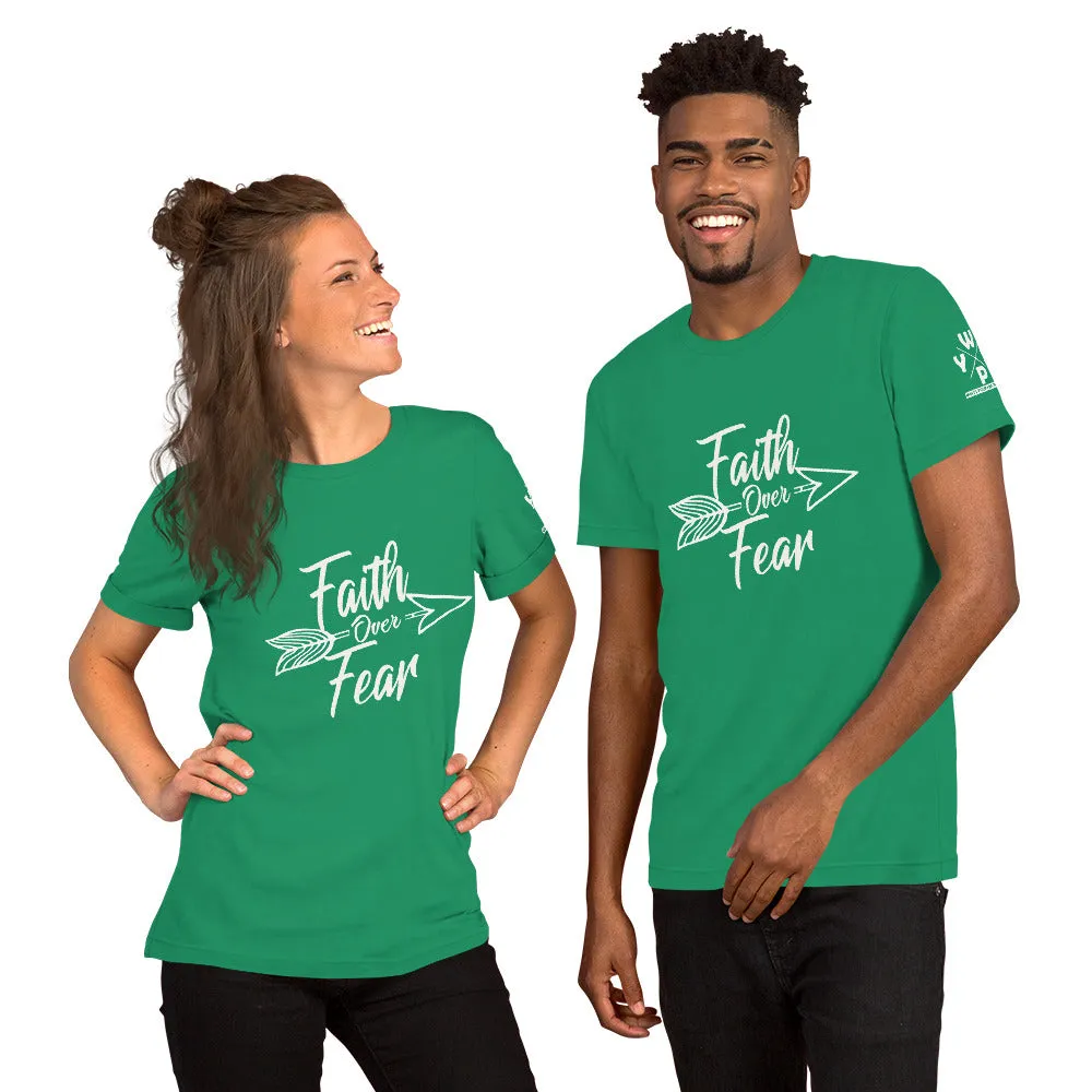 Faith Over Fear - Short-Sleeve Unisex T-Shirt