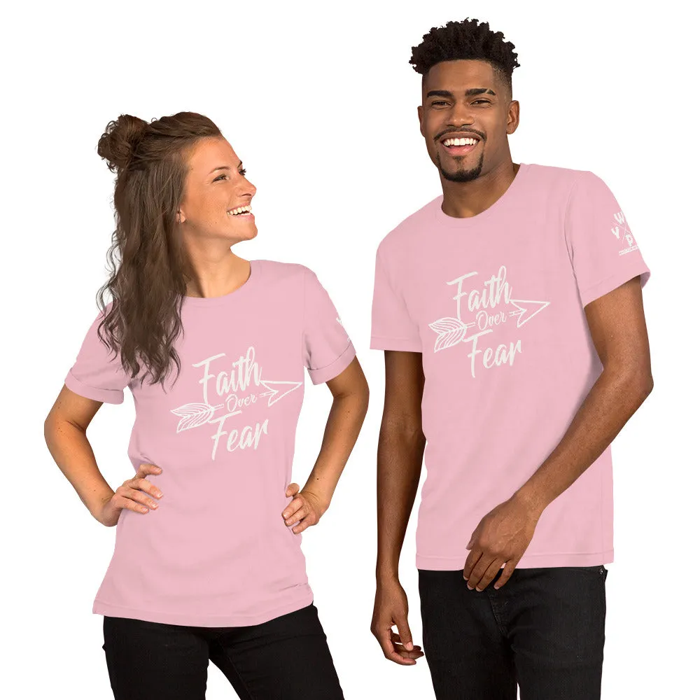 Faith Over Fear - Short-Sleeve Unisex T-Shirt
