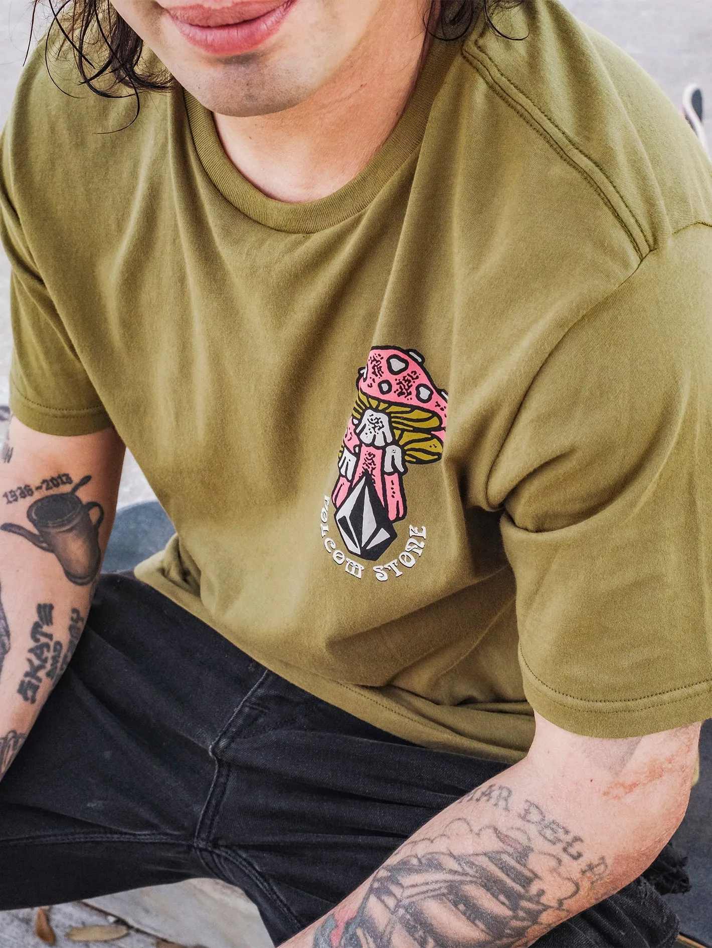 Farm to Yarn Psychike T-Shirt - OLD MILL
